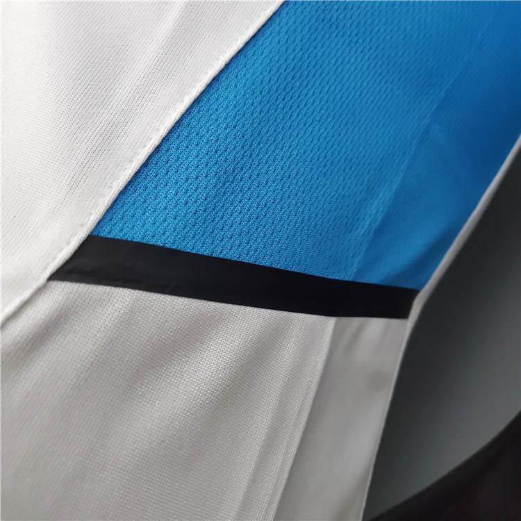 Olympique de Marseille 21-22 Kit Home White Soccer Jersey Football Shirt (Player Version) - Click Image to Close
